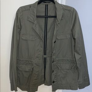 Army green jacket